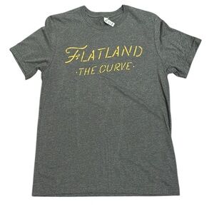Flatland Calvary The Curve Gray T-Shirt size large